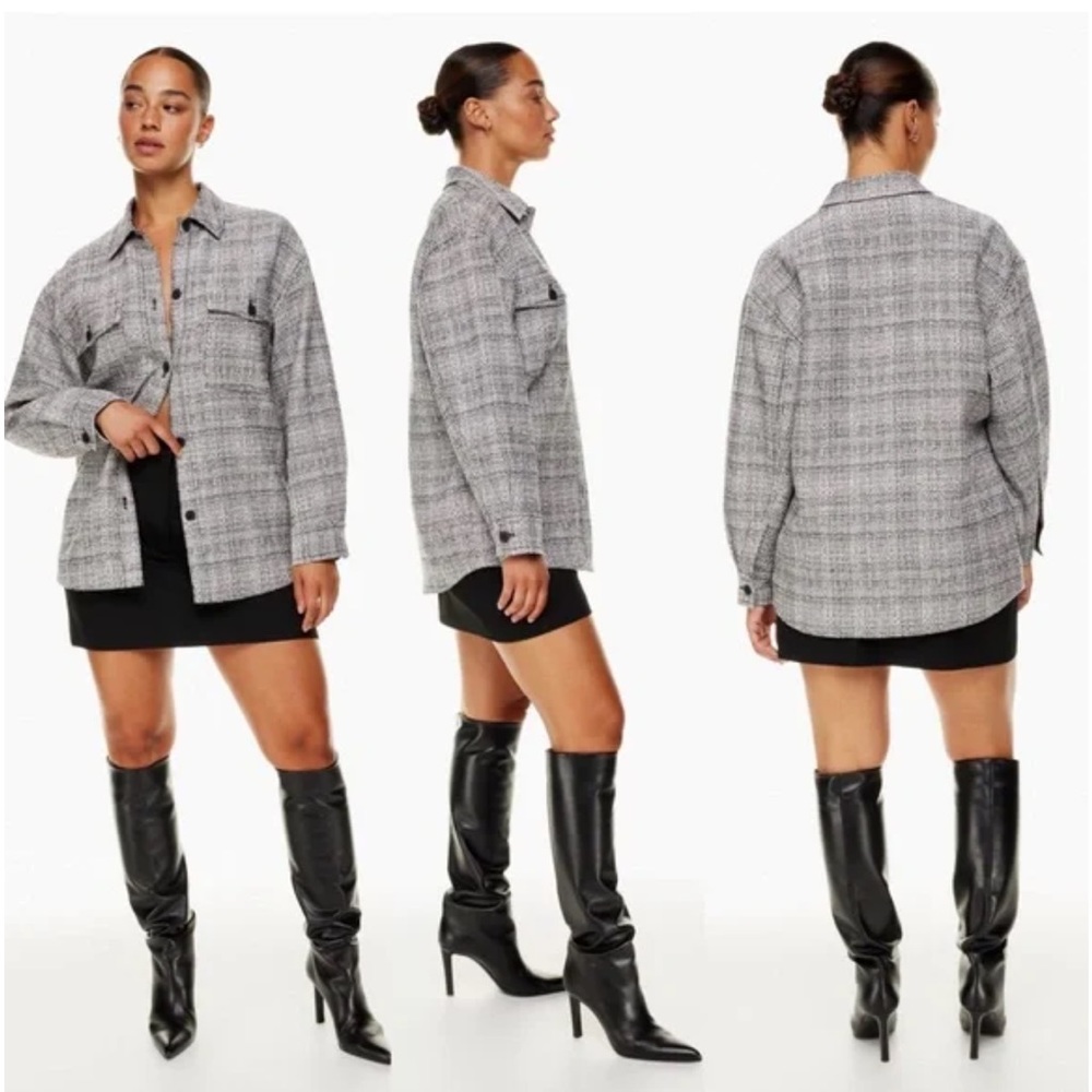 Aritzia - Babaton Joan tweed shacket